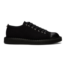 Fred Perry Black George Cox 에디트 Edition Canvas Monkey Sneakers 241719M237000