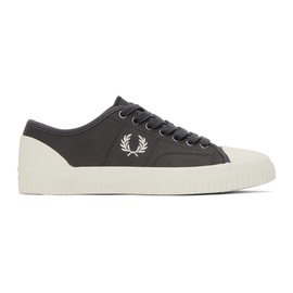 Fred Perry Gray Low Hughes Sneakers 241719M237003