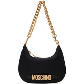 모스키노 Moschino Black Logo Bag 241720F048013