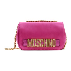 모스키노 Moschino Pink Logo Bag 241720F048016