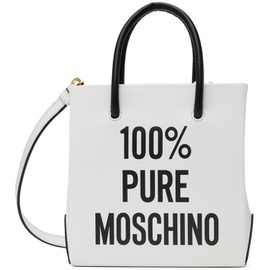 White Mini 100% PURE 모스키노 MOSCHINO Tote 241720F049002