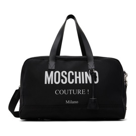 모스키노 Moschino Black Travel Bag 241720M169000