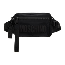 모스키노 Moschino Black Logo Bag 241720M171001