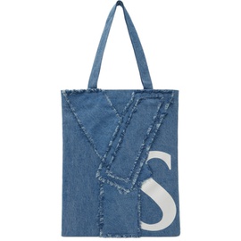 Ys Blue Patchwork Tote 241731F049001