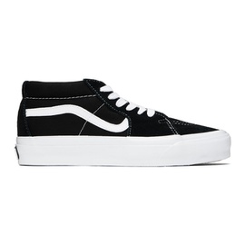반스 Vans Black & White Sk8-Mid 83 Sneakers 241739M236006
