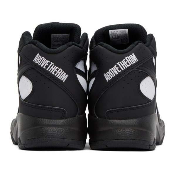  리복 클래식 Reebok Classics Black & White Above The Rim Pump Vertical Sneakers 241749M236000