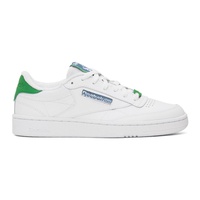 리복 클래식 Reebok Classics White & Green Club C 85 Sneakers 241749M237040