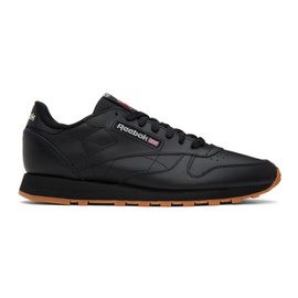 리복 클래식 Reebok Classics Black Classic Leather Sneakers 241749M237056