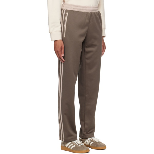 아디다스 아디다스 오리지널 Adidas Originals Brown Premium Track Pants 241751F086002