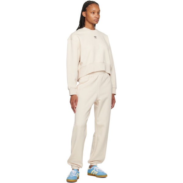 아디다스 아디다스 오리지널 Adidas Originals 오프화이트 Off-White Adicolor 에센셜 Essentials Sweatshirt 241751F098002