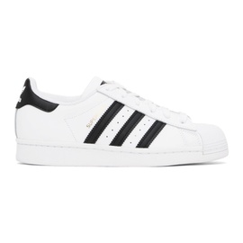 아디다스 오리지널 Adidas Originals White Superstar Sneakers 241751F128047