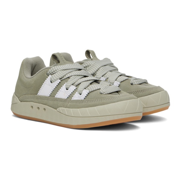 아디다스 아디다스 오리지널 Adidas Originals Gray Adimatic Sneakers 241751F128065