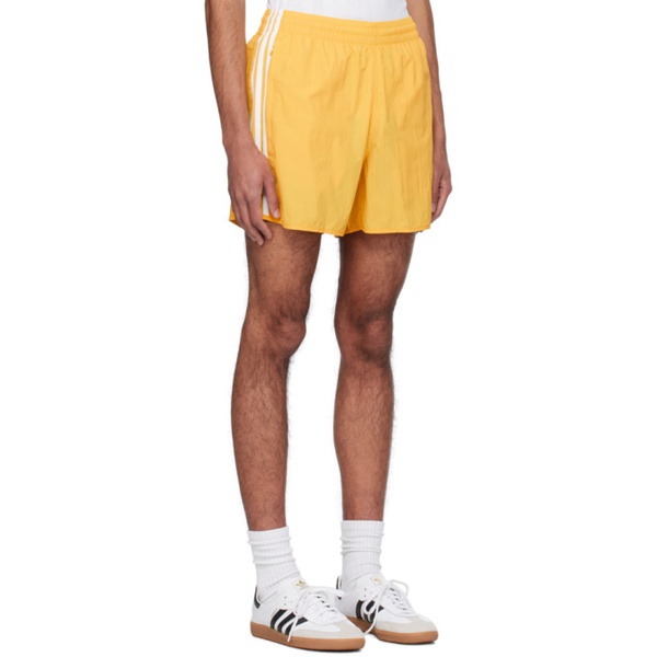 아디다스 아디다스 오리지널 Adidas Originals Yellow Sprinter Shorts 241751M193003