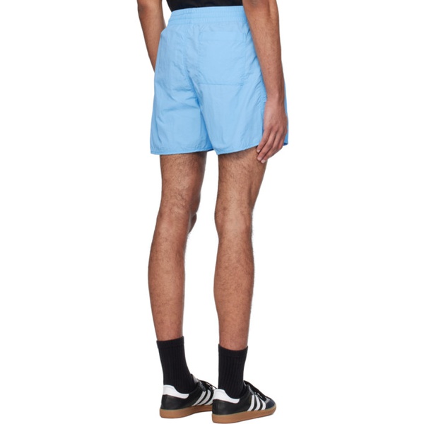 아디다스 아디다스 오리지널 Adidas Originals Blue Sprinter Shorts 241751M193004