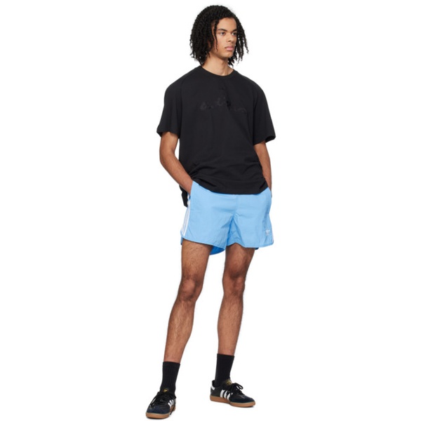 아디다스 아디다스 오리지널 Adidas Originals Blue Sprinter Shorts 241751M193004