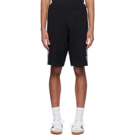 아디다스 오리지널 Adidas Originals Black 3-Stripes Shorts 241751M193009