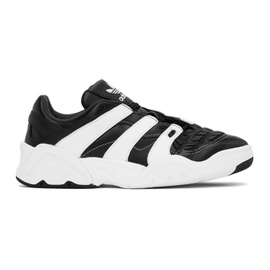 아디다스 오리지널 Adidas Originals Black & White Predator XLG Sneakers 241751M237014