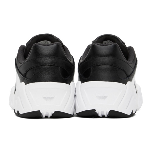 아디다스 아디다스 오리지널 Adidas Originals Black & White Predator XLG Sneakers 241751M237014