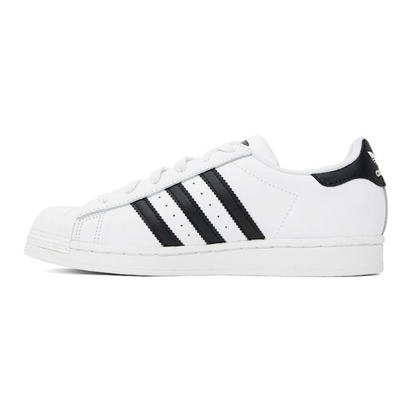 아디다스 아디다스 오리지널 Adidas Originals White Superstar Sneakers 241751M237038