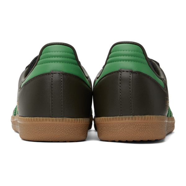 아디다스 아디다스 오리지널 Adidas Originals Khaki Samba OG Sneakers 241751M237048