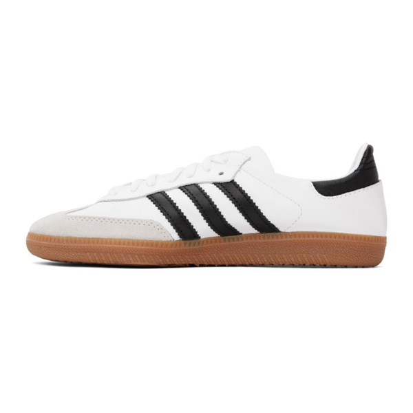 아디다스 아디다스 오리지널 Adidas Originals White & Black Samba Decon Sneakers 241751M237090