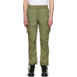 존 엘리어트 John Elliott Green Garment-Dyed Cargo Pants 241761M188008
