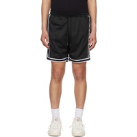 존 엘리어트 John Elliott Black Vintage Varsity Shorts 241761M193008