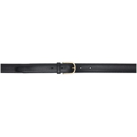 TOTEME Black Slim Leather Belt 241771F001000