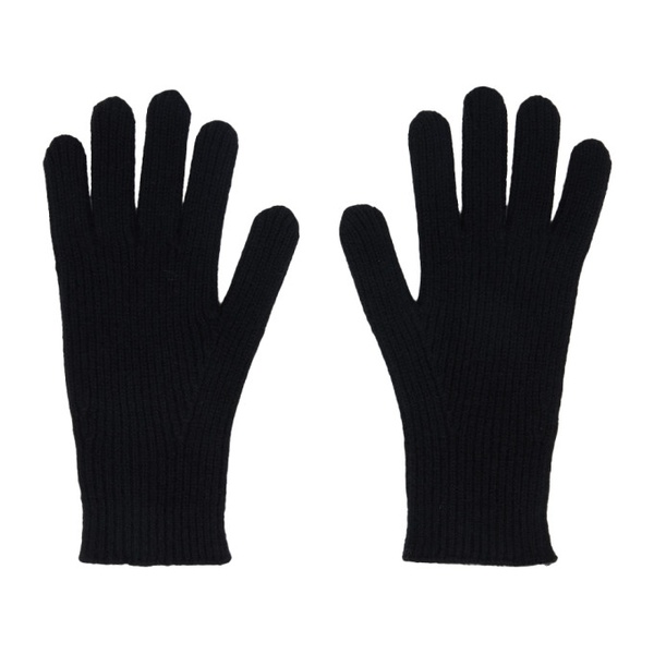  TOTEME Black Cashmere Gloves 241771F012000