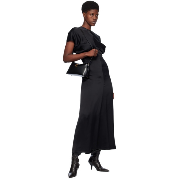  TOTEME Black Slouch Waist Maxi Dress 241771F055001