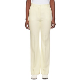 TOTEME 오프화이트 Off-White Evening Trousers 241771F087008