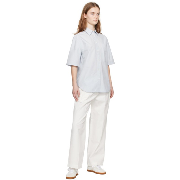  TOTEME White Relaxed Trousers 241771F087011