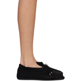TOTEME Black The Knitted Ballerina Flats 241771F118006