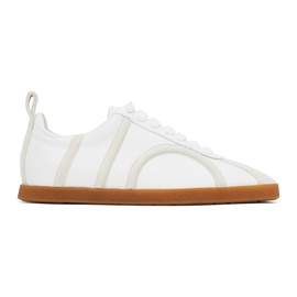 TOTEME 오프화이트 Off-White The Leather Sneakers 241771F128000