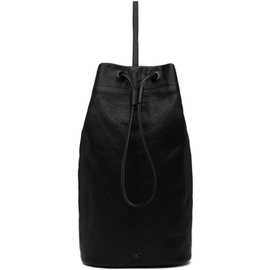 렉토 Recto Black Goat Leather Vintage Bundle Bag 241775M170000
