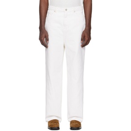 렉토 Recto White Wide Jeans 241775M186002