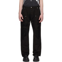 1017 ALYX 9SM Black Destroyed Trousers 241776M186006