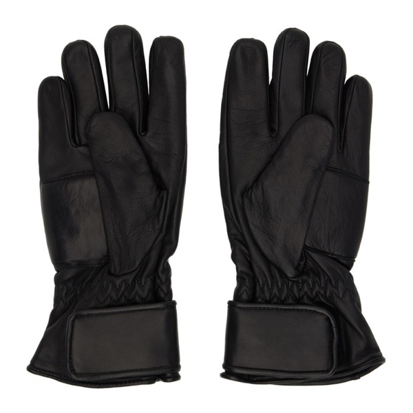  피어오브갓 Fear of God Black Leather Driver Gloves 241782M135001