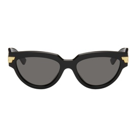 보테가 베네타 Bottega Veneta Black Cat-Eye Sunglasses 241798F005035