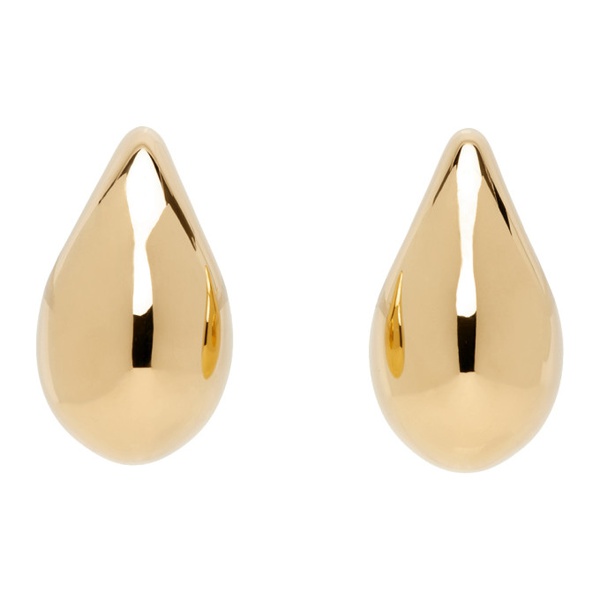 보테가베네타 보테가 베네타 Bottega Veneta Gold Large Drop Earrings 241798F022003