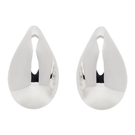 보테가 베네타 Bottega Veneta Silver Large Drop Earrings 241798F022011