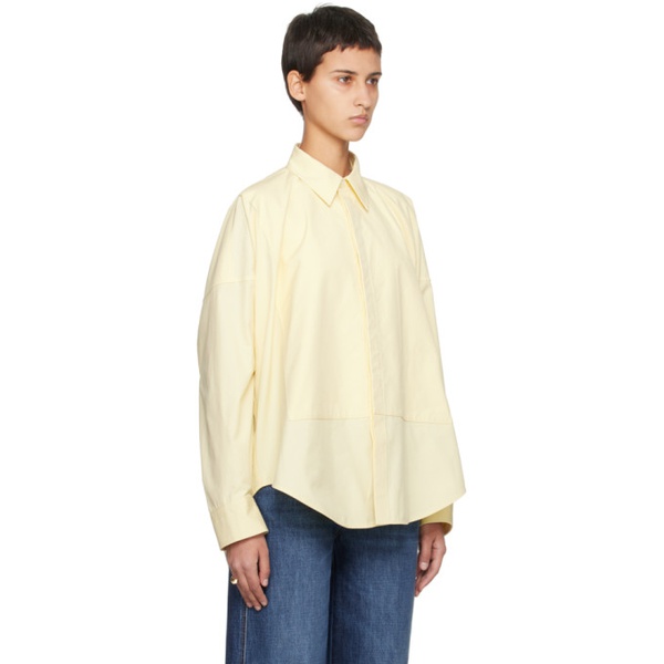 보테가베네타 보테가 베네타 Bottega Veneta Yellow Compact Shirt 241798F109003