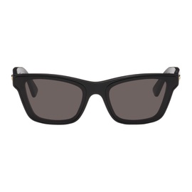 보테가 베네타 Bottega Veneta Black Cat-Eye Sunglasses 241798M134004