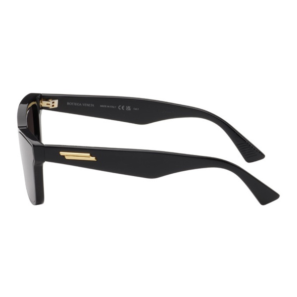보테가베네타 보테가 베네타 Bottega Veneta Black Cat-Eye Sunglasses 241798M134004