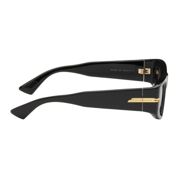 보테가베네타 보테가 베네타 Bottega Veneta Black Cat-Eye Sunglasses 241798M134019