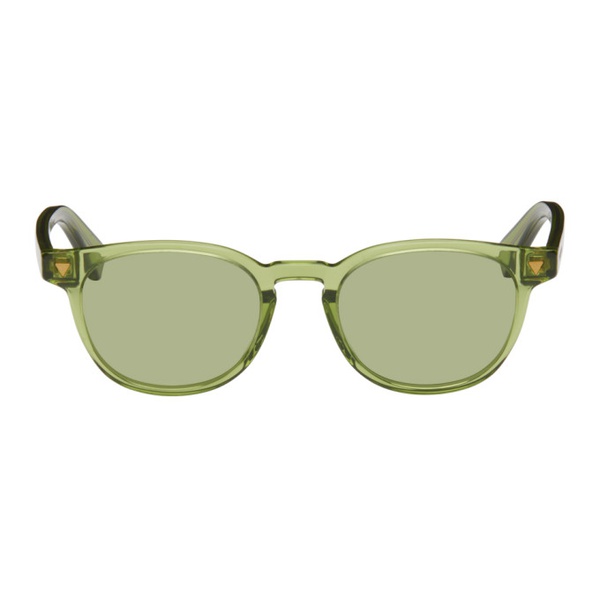 보테가베네타 보테가 베네타 Bottega Veneta Green Panthos Sunglasses 241798M134049