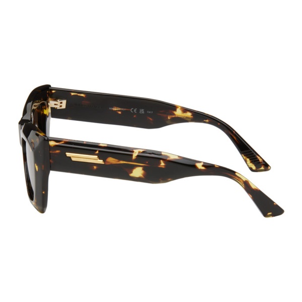 보테가베네타 보테가 베네타 Bottega Veneta Tortoiseshell Cat-Eye Sunglasses 241798M134054