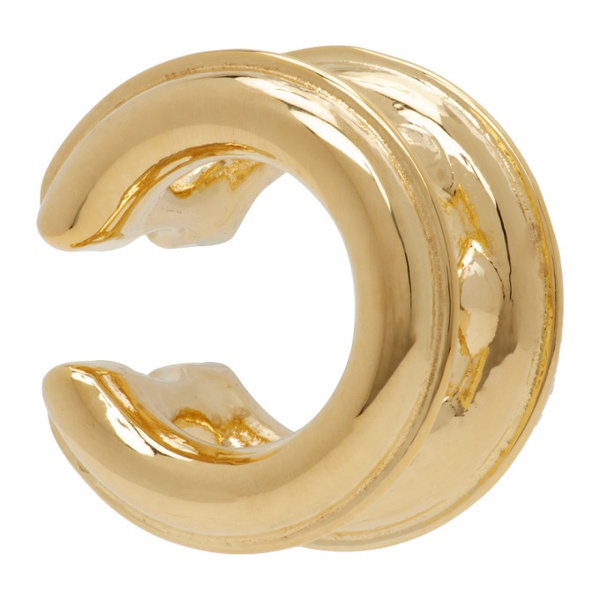 보테가베네타 보테가 베네타 Bottega Veneta Gold Watch Single Ear Cuff 241798M144000