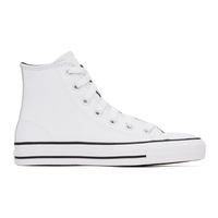 컨버스 Converse White Chuck Taylor All Star Pro Sneakers 241799F127022