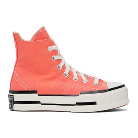컨버스 Converse Pink Chuck 70 Plus Sneakers 241799F127064